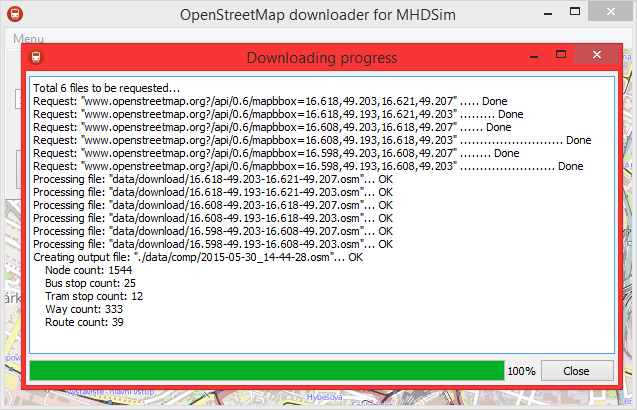 OpenStreetMap downloader download